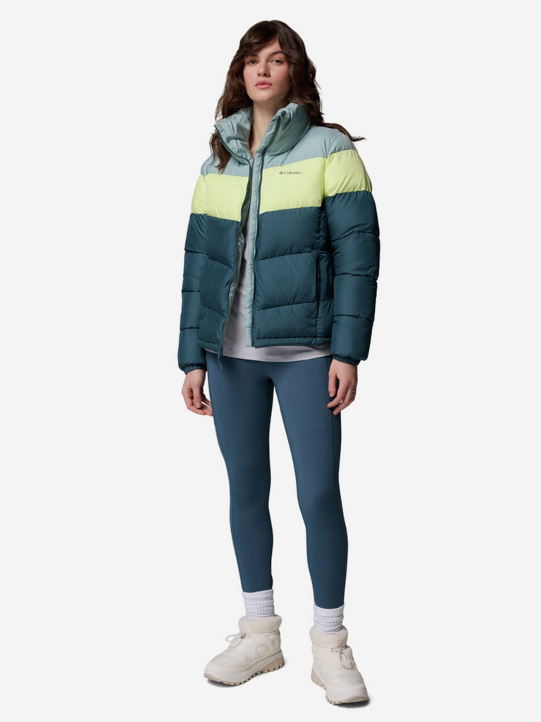 Куртка утепленная женская Columbia Puffect II Colorblock Jacket — фото №5