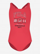 Купальник слитный для девочек FILA