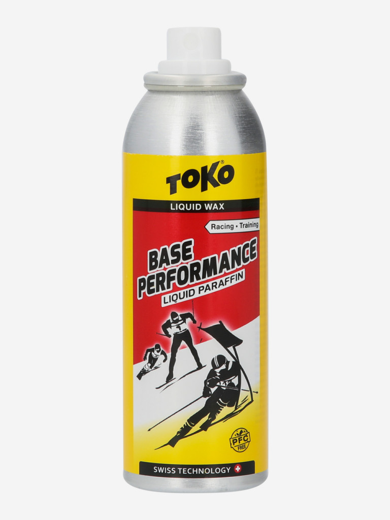 Мазь скольжения TOKO Base Performance Liquid Paraffin Yellow 100 мл 2C/-11C — фото №2