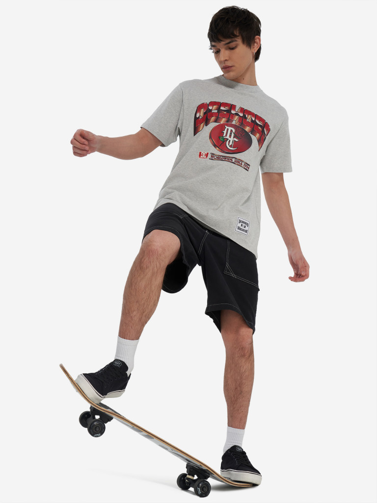 DC Shoes Change Up ерлер футболкасы — фото №5