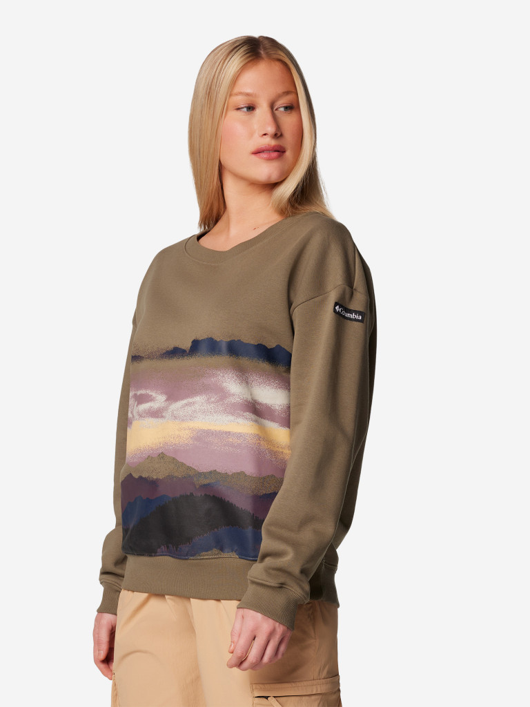 Свитшот женский Columbia Meridian Creek Crew — фото №4
