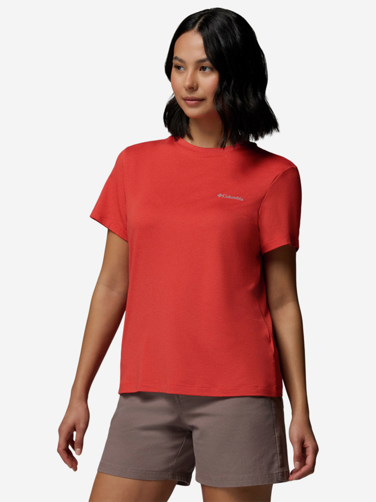 Футболка женская Columbia Parsons Point SS Logo Tee — фото №4