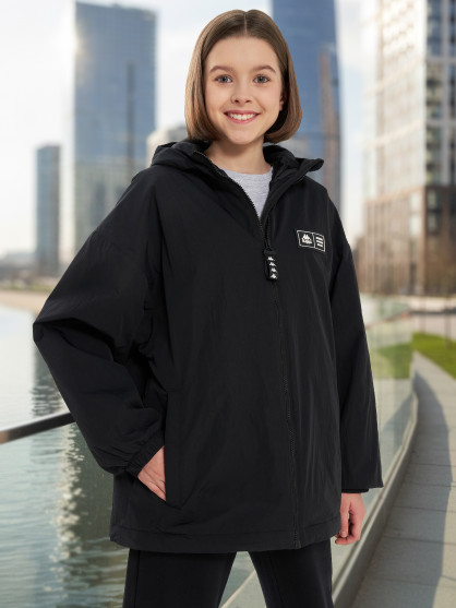 Kappa оверсайз қыздарға арналған жылы курткасы