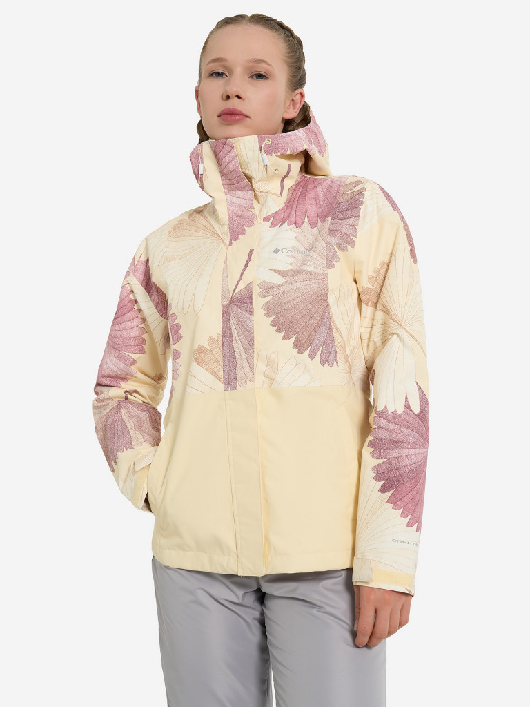 Куртка мембранная женская Columbia Hikebound Printed Jacket — фото №3