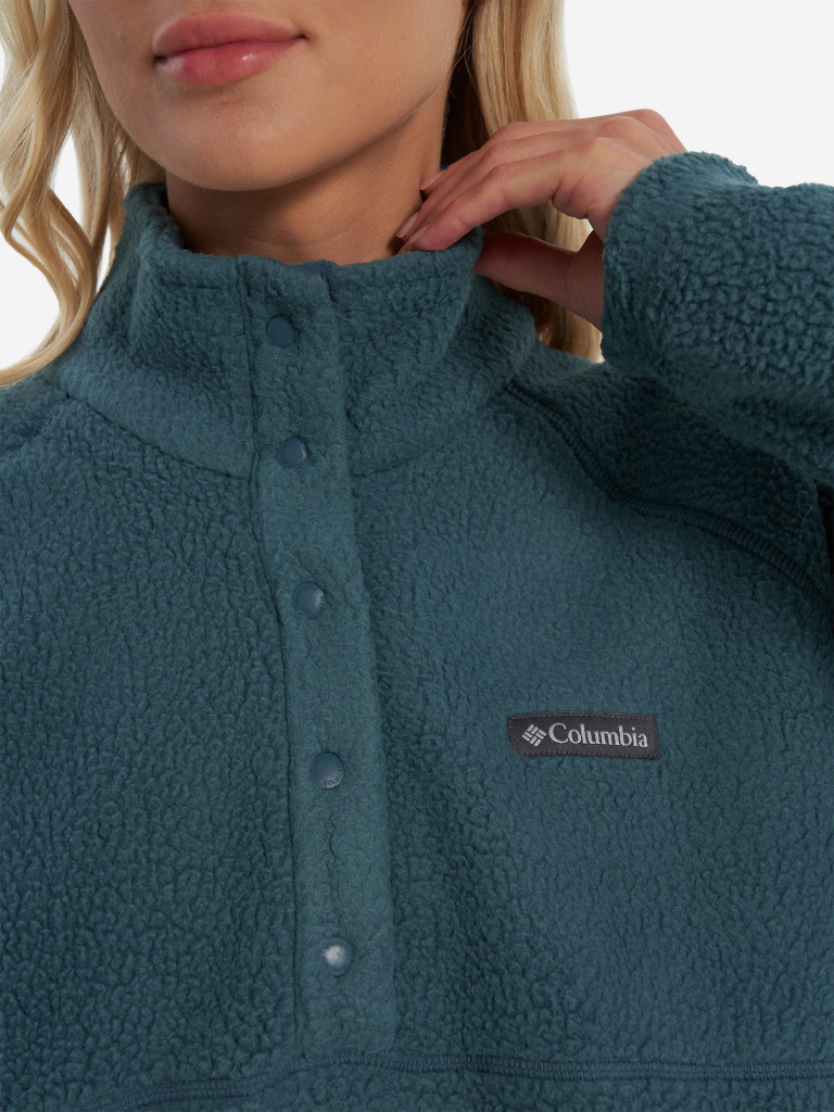 Джемпер флисовый женский Columbia Jasper Ridge Pebbled Fleece Half Snap — фото №5