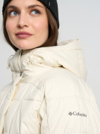 Columbia Snowside Peak Long Insulated Jacket жел өткізбейтін таушаңғы әйелдер курткасы — фото №7