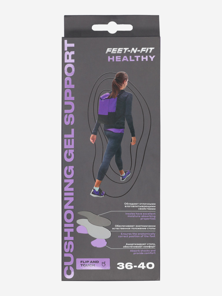 Стельки Feet-n-Fit Cushioning Gel Support — фото №4