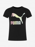 PUMA Classic Shiny Color Logo қыздарға арналған футболкасы — фото №6