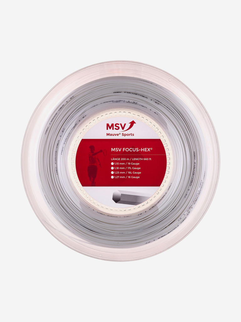 Струна для большого тенниса MSV Focus HEX