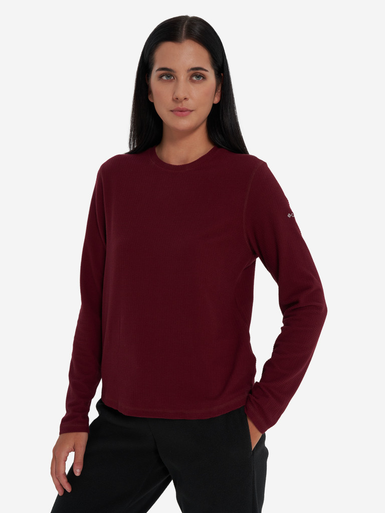 Лонгслив женский Columbia Brea Falls Grid Crew Ls