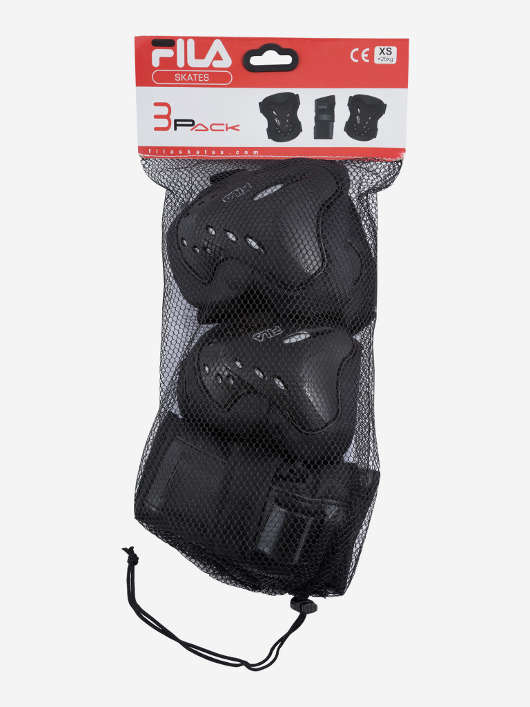 Набор защиты из 3-х предметов детский FILA FP GEAR — фото №5