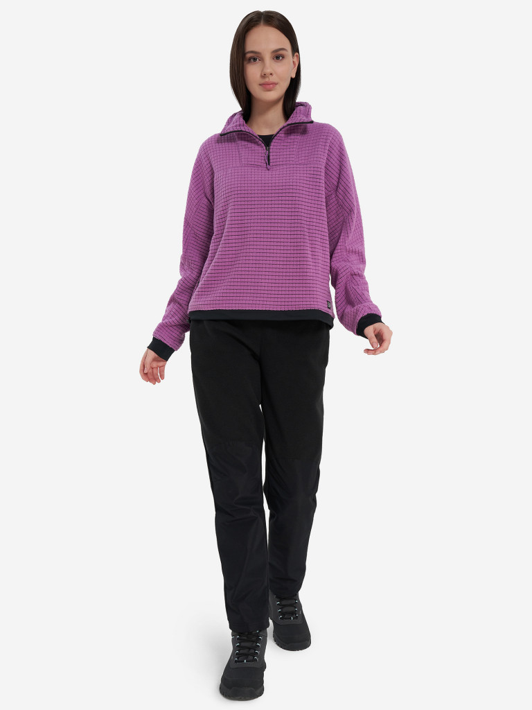 Свитшот женский Mountain Hardwear Summit Grid Big Grid Half Zip — фото №5