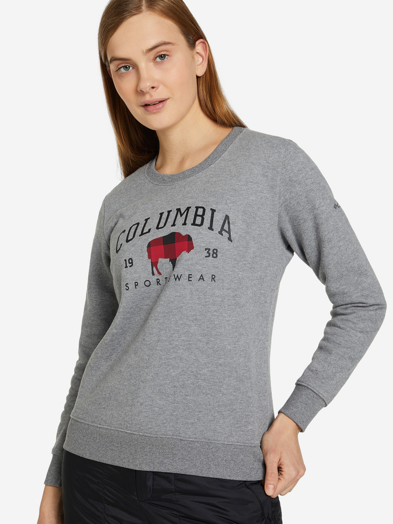 Свитшот женский Columbia Hart Mountain II Graphic Crew