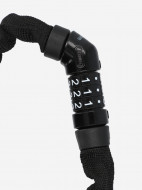 Замок велосипедный кодовый Abus 4804 C/110 BK Steel-O-Chain — фото №2