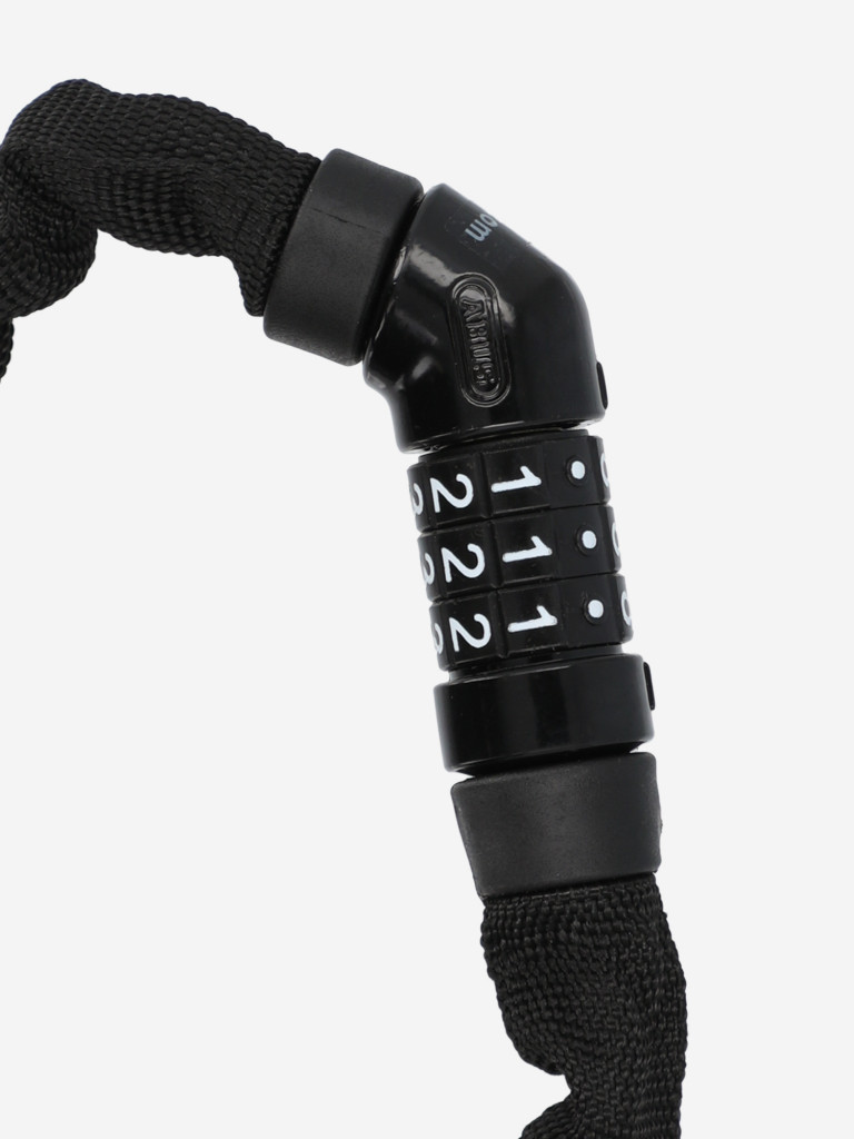 Замок велосипедный кодовый Abus 4804 C/110 BK Steel-O-Chain — фото №2