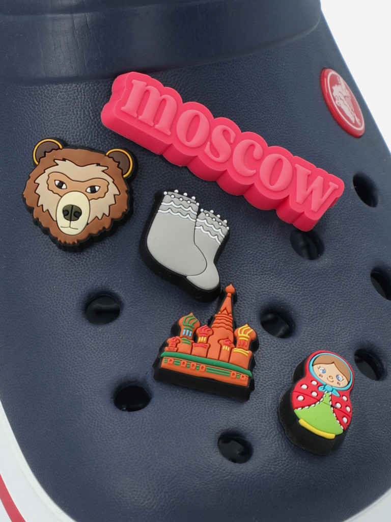 Crocs Jibbitz Moscow аяқ киім әшекейі — фото №3