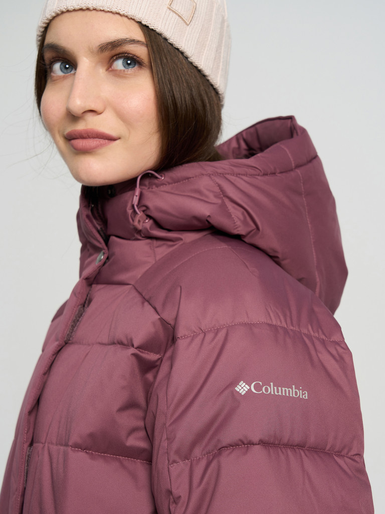 Columbia Snowside Peak Long Insulated Jacket жел өткізбейтін таушаңғы әйелдер курткасы — фото №8