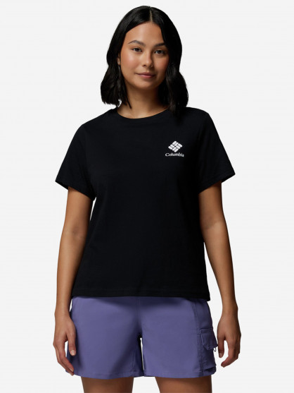 Columbia Rolling Bend Graphic SS әйелдер футболкасы