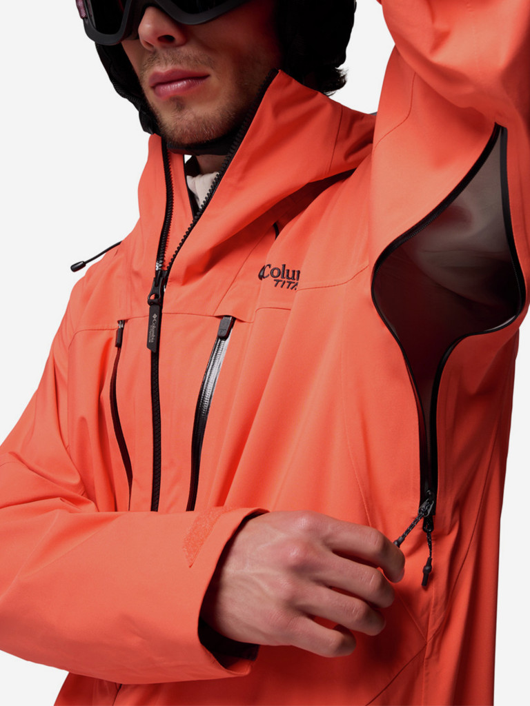 Columbia Platinum Peak II 3 L Shell ерлер мембраналы курткасы — фото №8