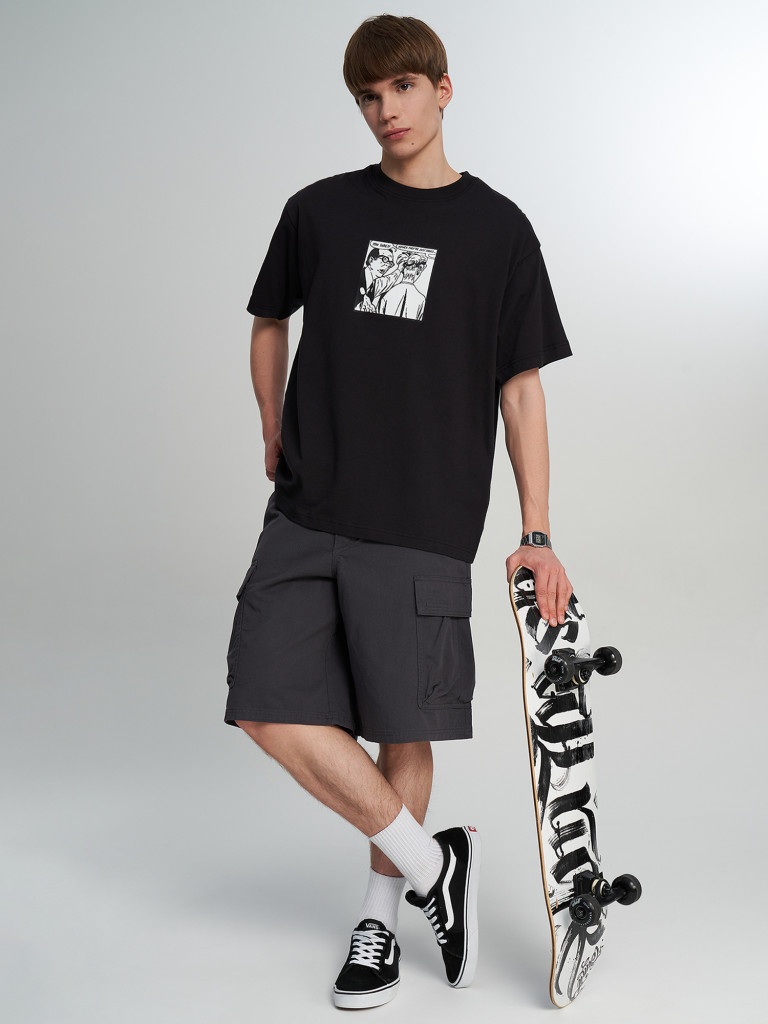 Vans They Are Just Shoes Loose SS ерлер футболкасы — фото №5
