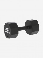 Гантель гексагональная обрезиненная Athlex, 10 кг