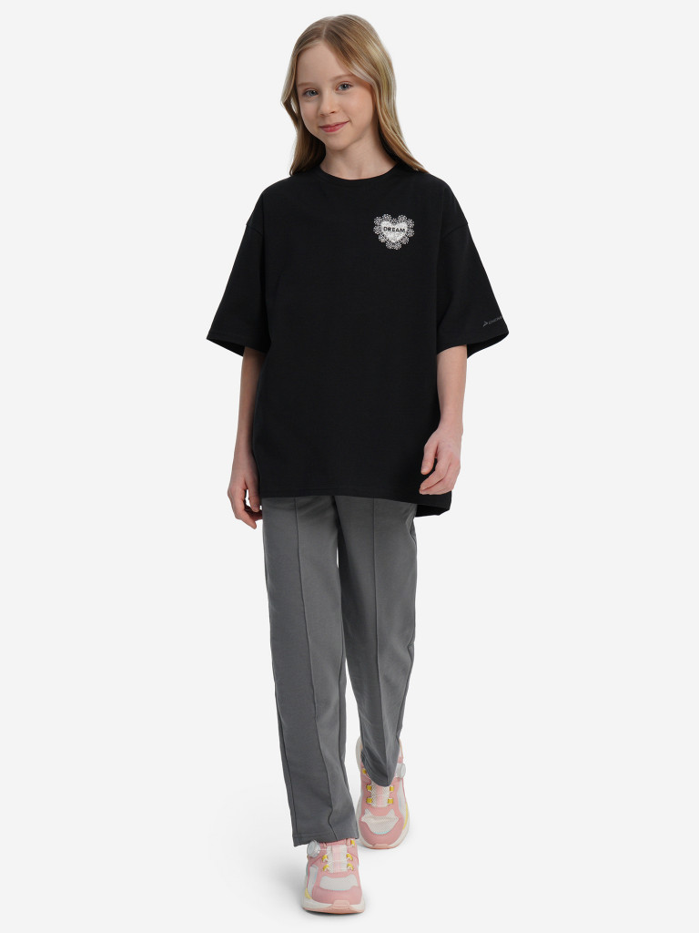 Футболка для девочек оверсайз Demix — фото №5