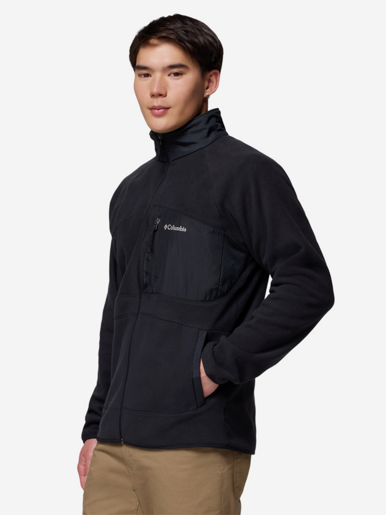 Columbia Fast Trek Overlay Full Zip ерлер флис жемпірі — фото №2