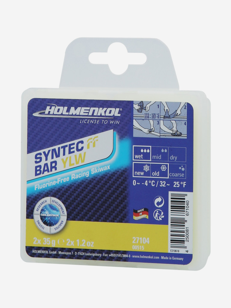 Мазь скольжения Holmenkol Syntec FF, 70 г