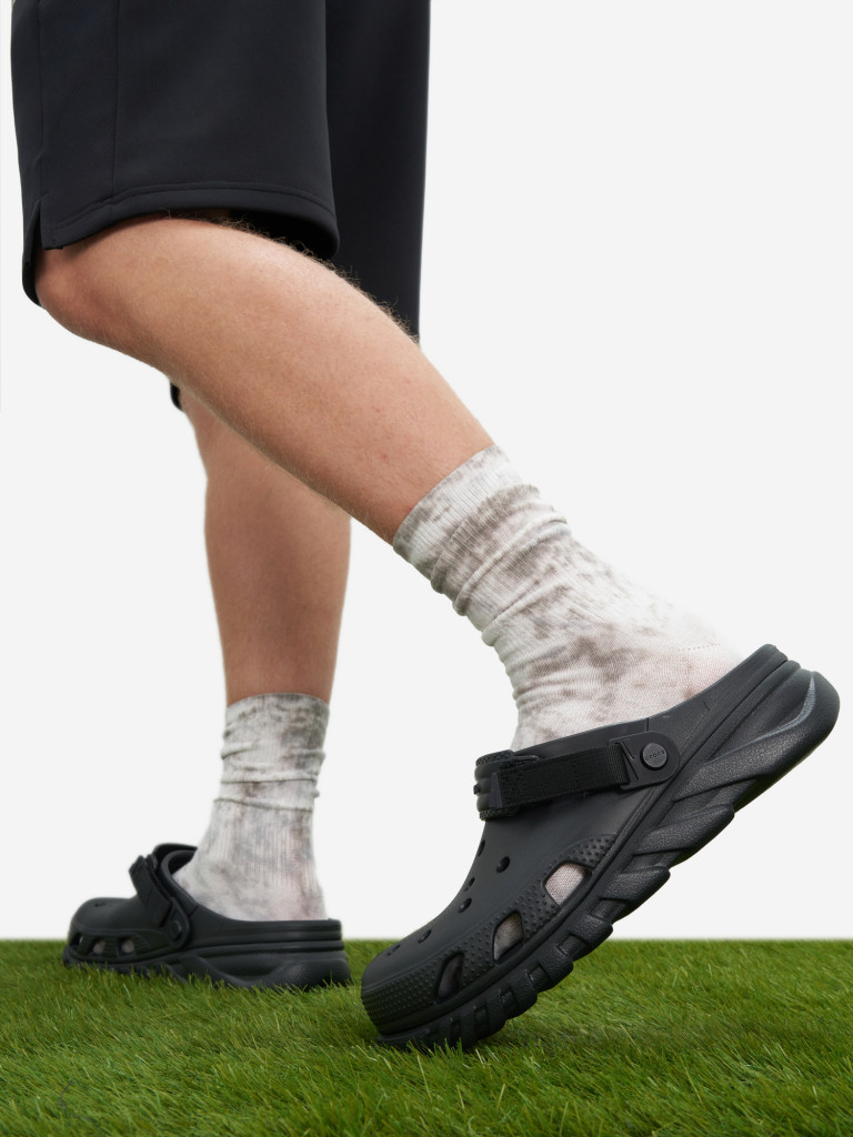 Сабо мужские Crocs Duet Max II черный цвет — купить за 30990 тг в ...