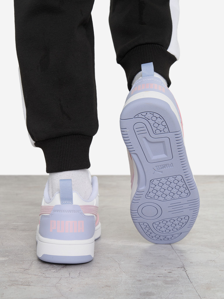 Кеды для девочек PUMA Rebound V6 Lo Blurry Dreams Jr — фото №12