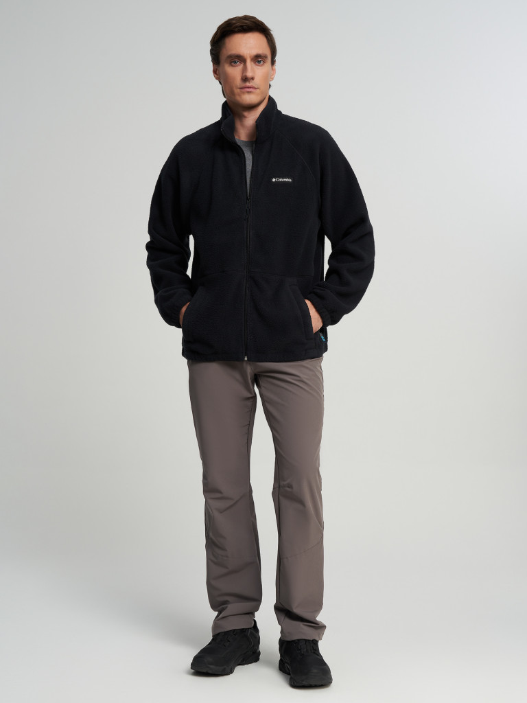 Джемпер флисовый мужской Columbia Timber Crest Mtr Fleece Full Zip — фото №3