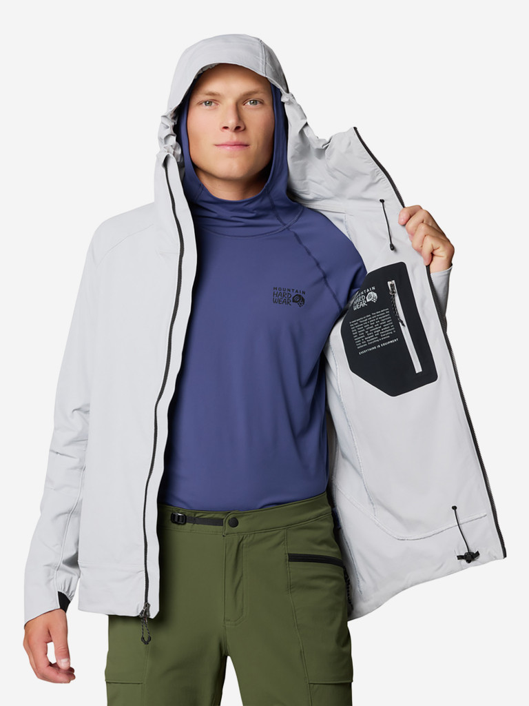 Куртка софтшелл мужская Mountain Hardwear Chockstone Alpine Lt Hooded Jacket — фото №13
