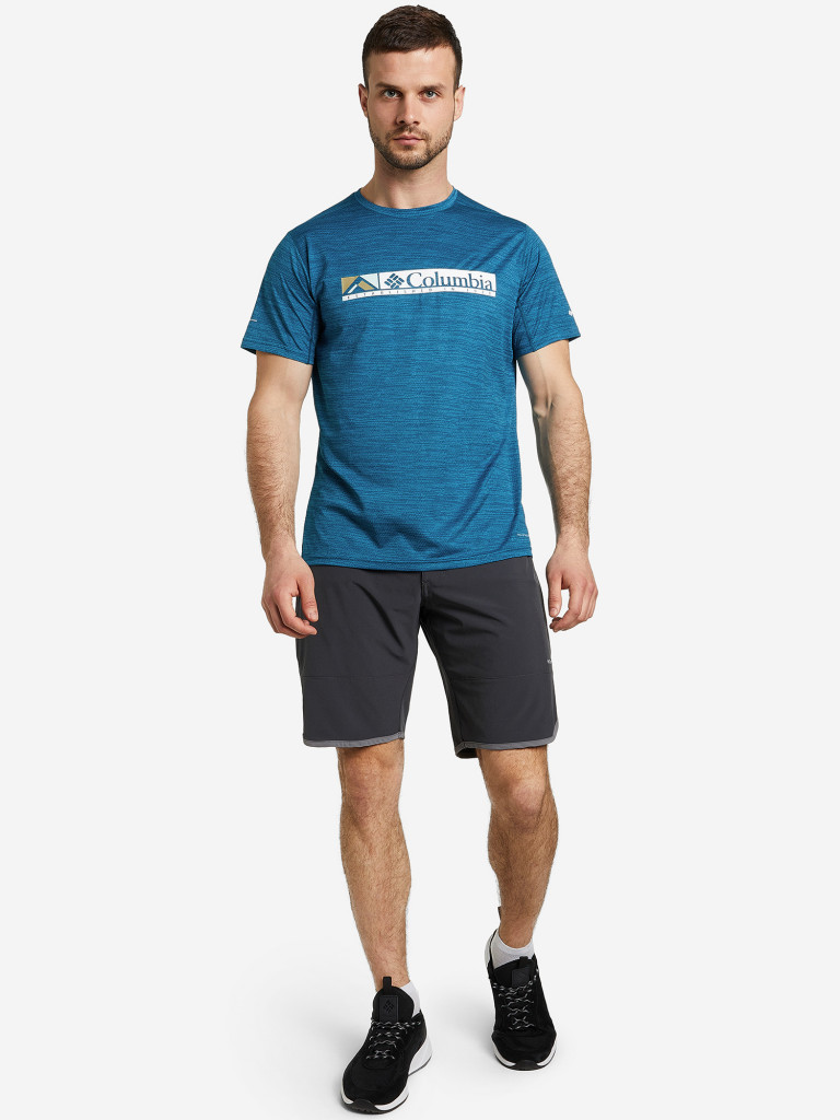 Футболка мужская Columbia Alpine Chill Zero Graphic Short Sleeve — фото №3