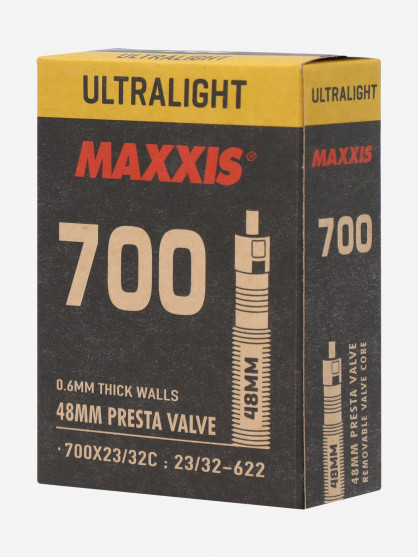 Maxxis Ultralight камерасы, 700x23/32C, LFVSEP48