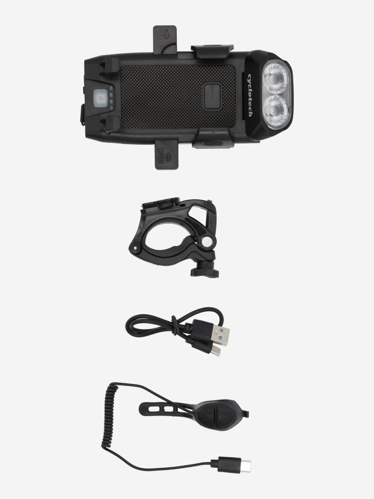 Cyclotech QL-200 RM велосипедтің алдыңғы шамы — фото №2