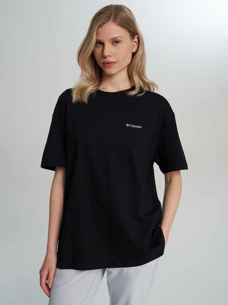 Футболка женская оверсайз Columbia Rolling Bend Graphic Oversized Tee — фото №7
