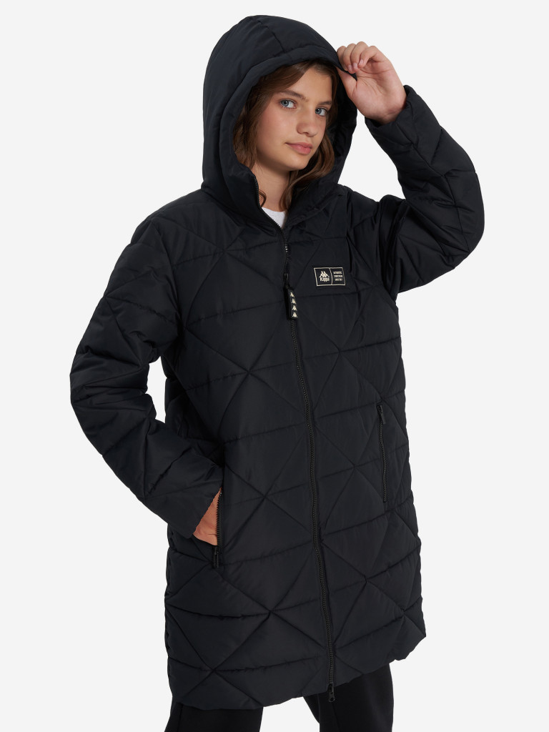 Пальто утепленное для девочек Kappa — фото №6