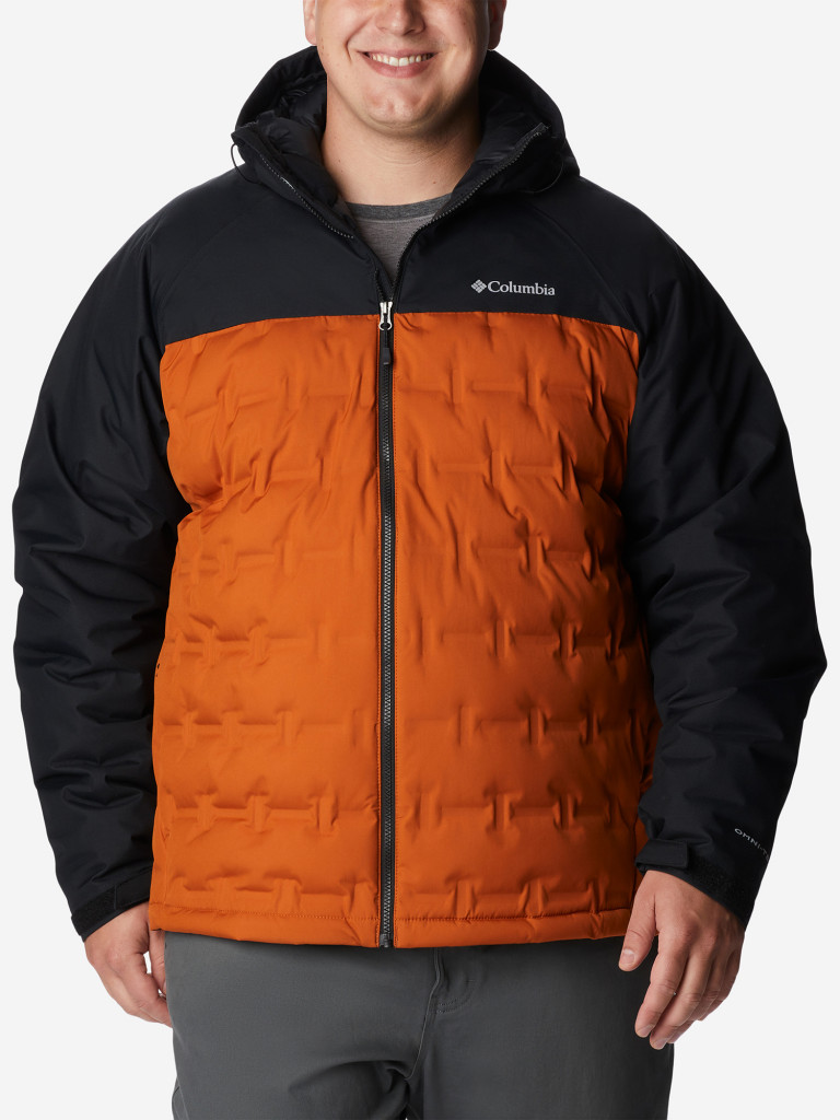 Пуховик мужской Columbia Grand Trek II Down Hooded Jacket, Plus Size