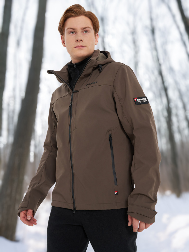 Zanier ерлер софтшелл курткасы