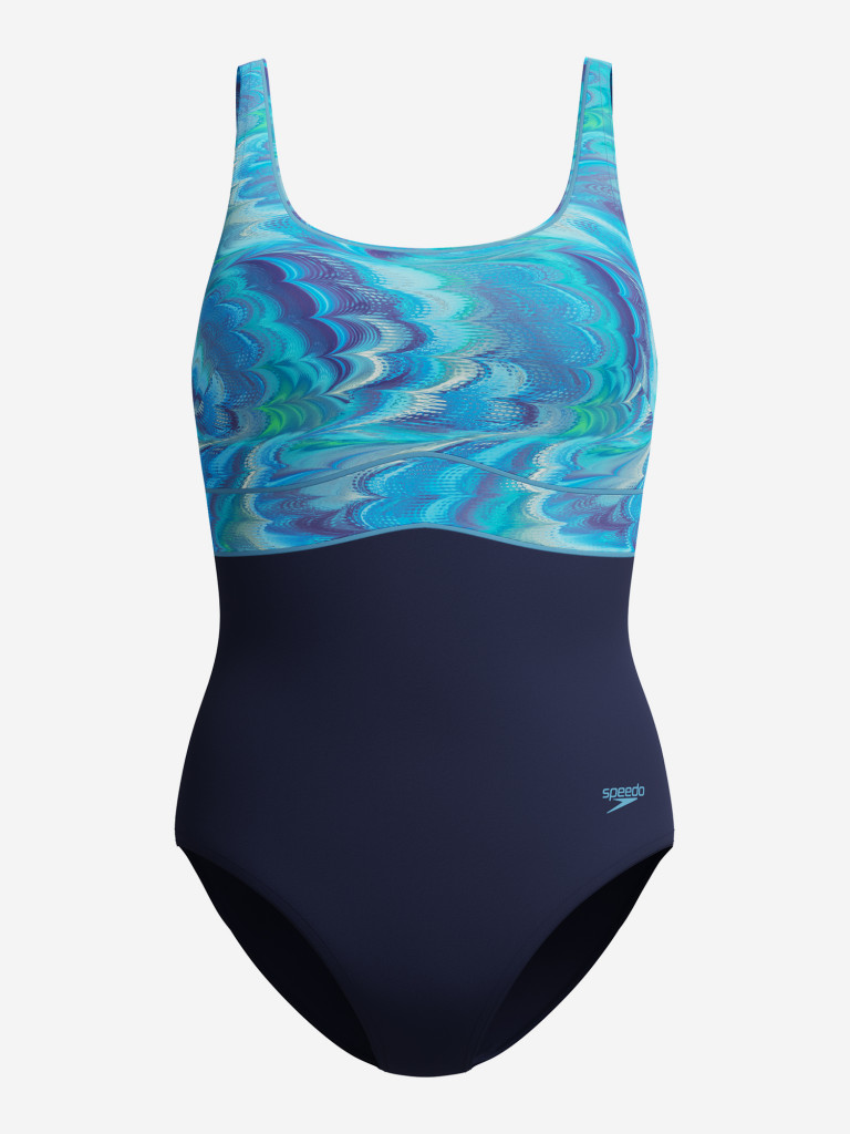Купальник слитный женский Speedo Print Contour Eclipse — фото №7