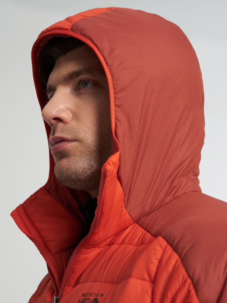 Куртка утепленная рипстоп мужская Mountain Hardwear Free Element Hooded Jacket — фото №5