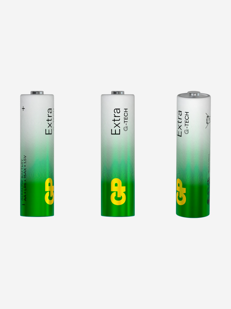 Батарейки щелочные пальчиковые GP AA G-tech, 4 шт — фото №3