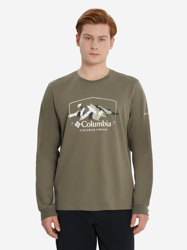 Columbia Csc Seasonal Logo Ls Tee ерлер лонгсливі — фото №2