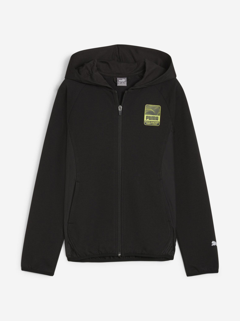 Толстовка для мальчиков PUMA Active Sports Full-Zip Hoodie