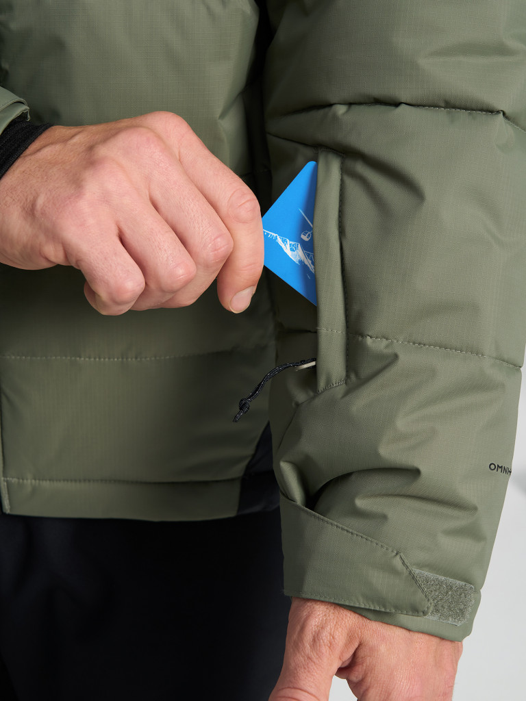 Columbia Woolly Hollow III Jacket ерлер рипстоп мамық курткасы — фото №12