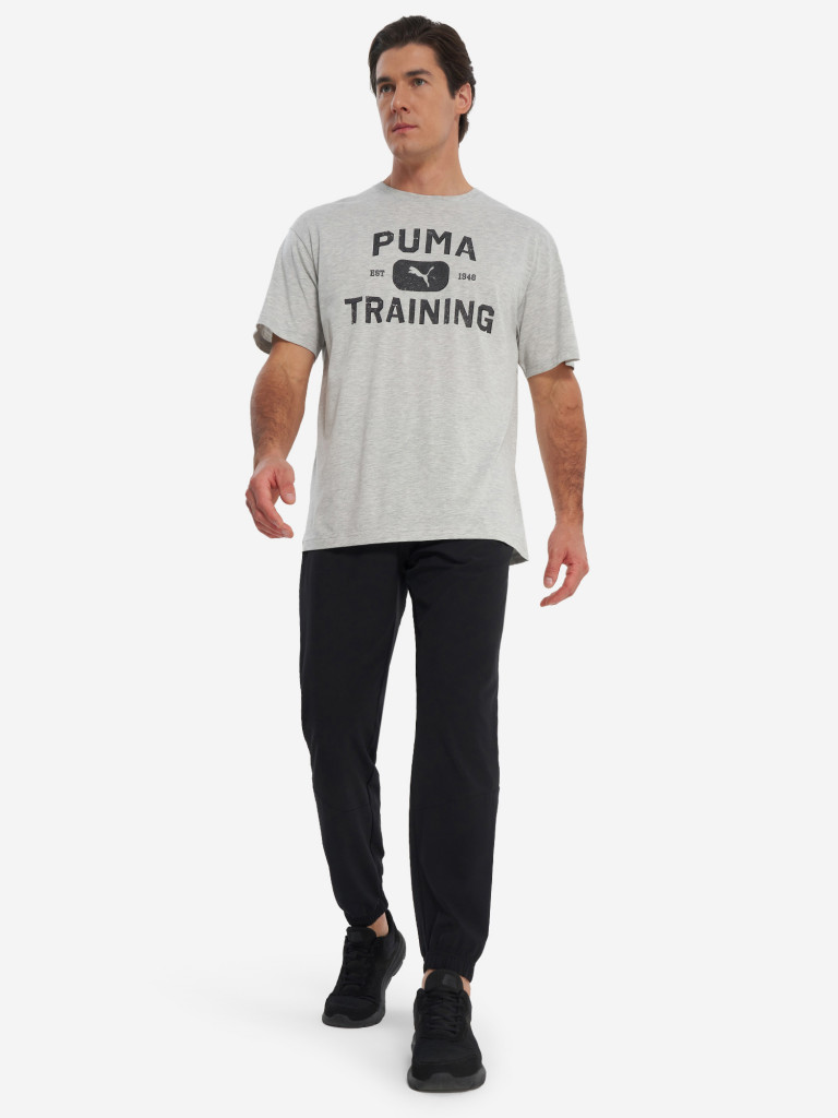 Футболка мужская PUMA Graphics Train Logo Relaxed — фото №4