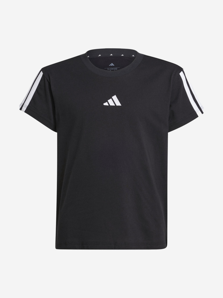 Футболка для девочек adidas 3 S — фото №6