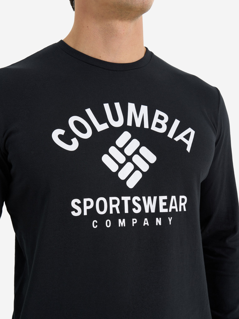 Лонгслив мужской Columbia Rockaway River Graphic Ls Tee — фото №5