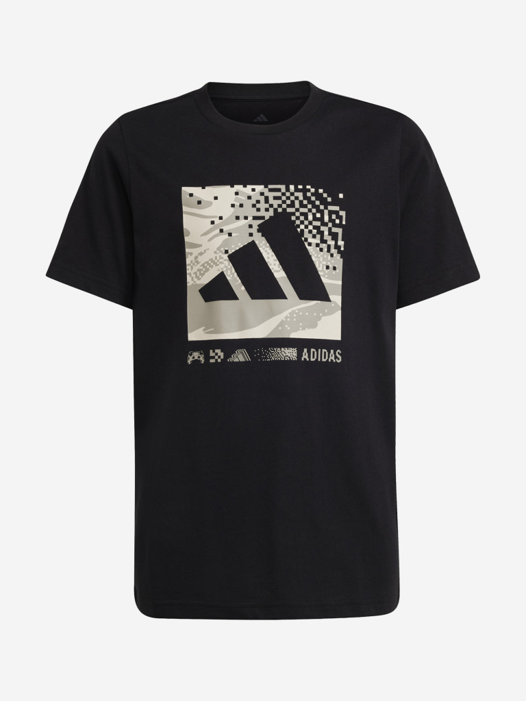 Футболка для мальчиков adidas Camo Logo — фото №6