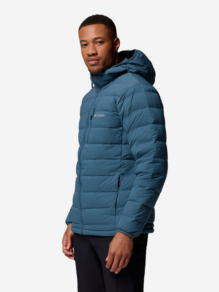 Columbia Drift Peak Stretch Down Hooded Jacket ерлер мамық курткасы — фото №4